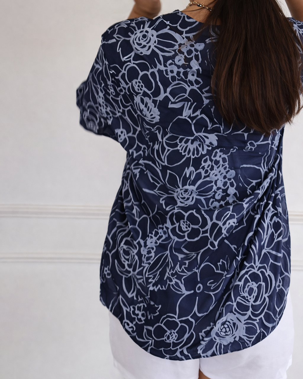Sandra™ - Elegant Blouse with Pocket