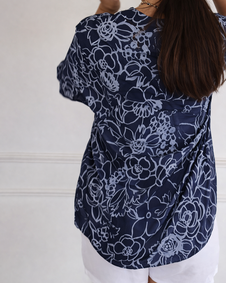 Sandra™ - Elegant Blouse with Pocket