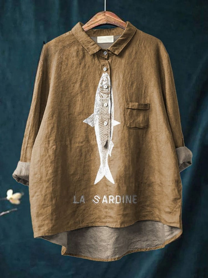 Rily | Sardine Graphic Shirt