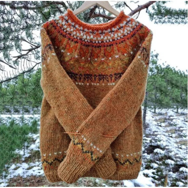 Corine – Nordic Knit Sweater