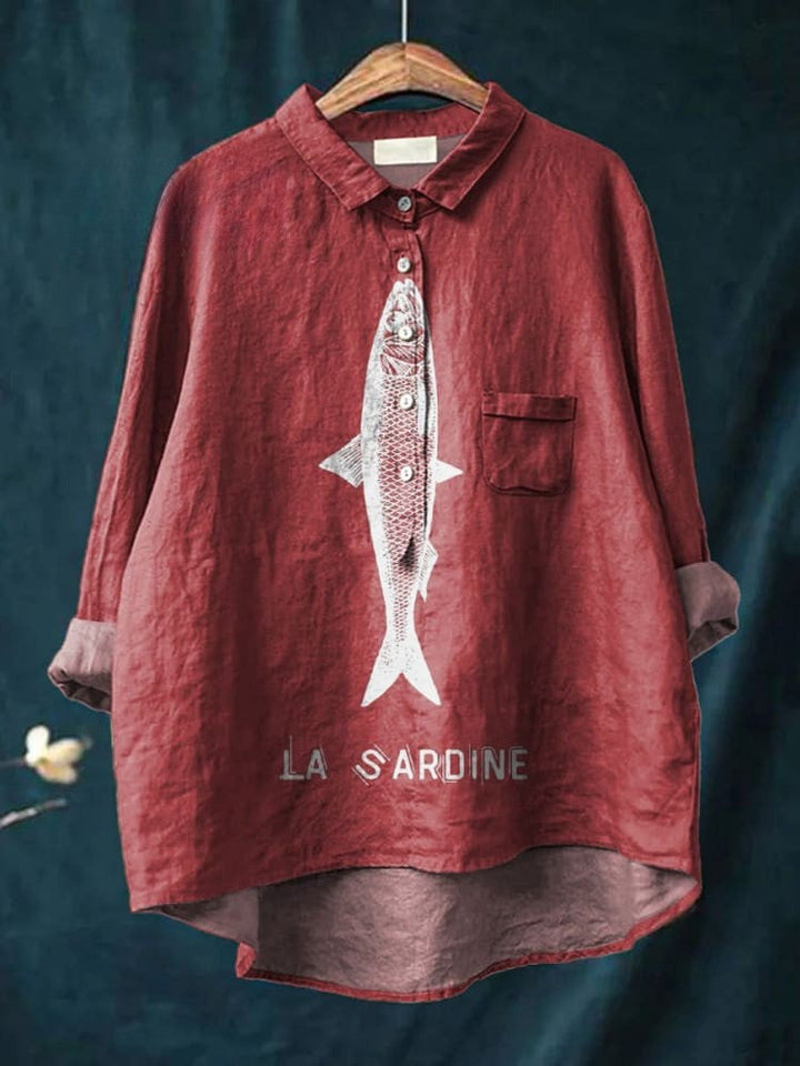 Rily | Sardine Graphic Shirt