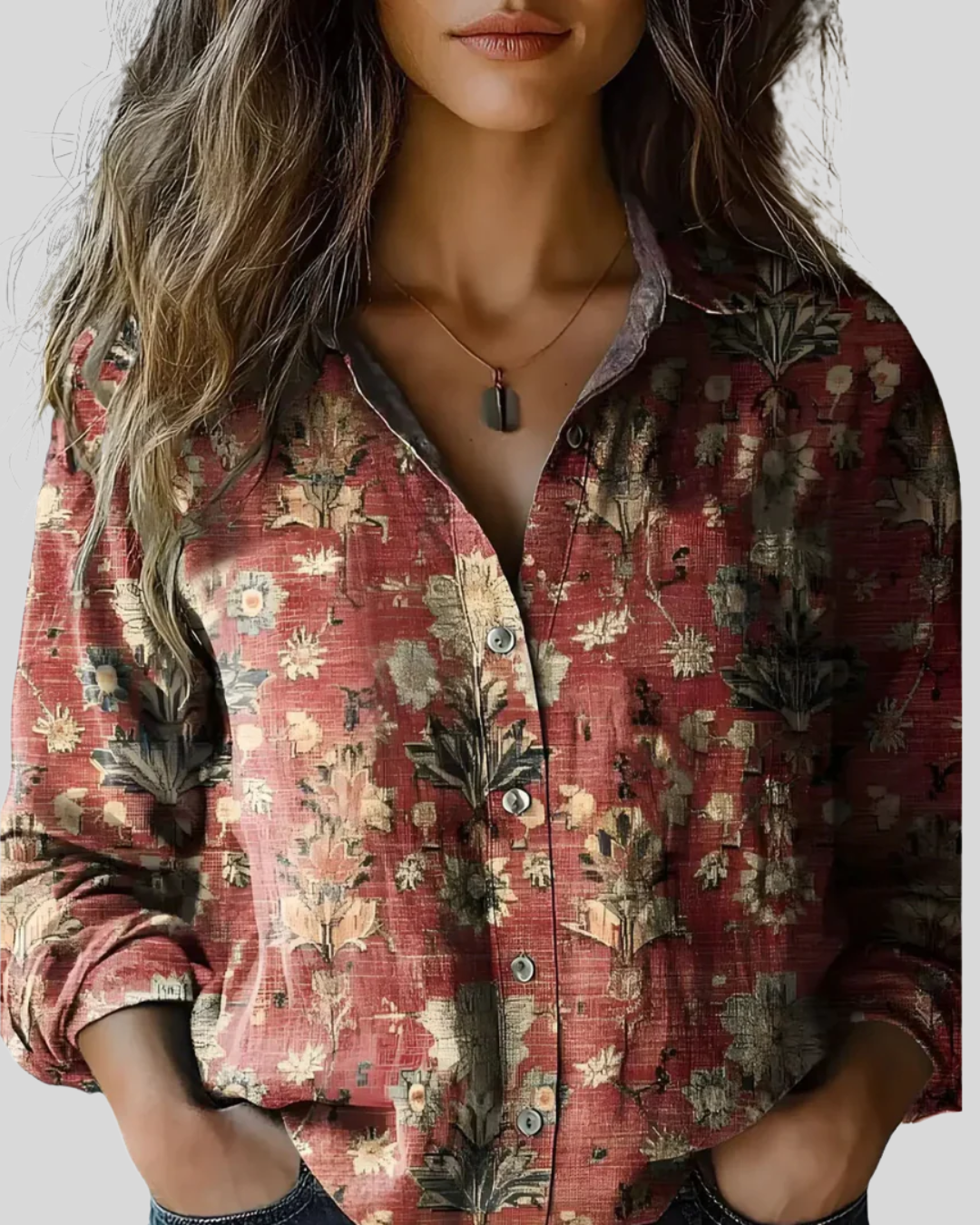 Camille™ – Bloom Blouse | Vintage Muse Collection