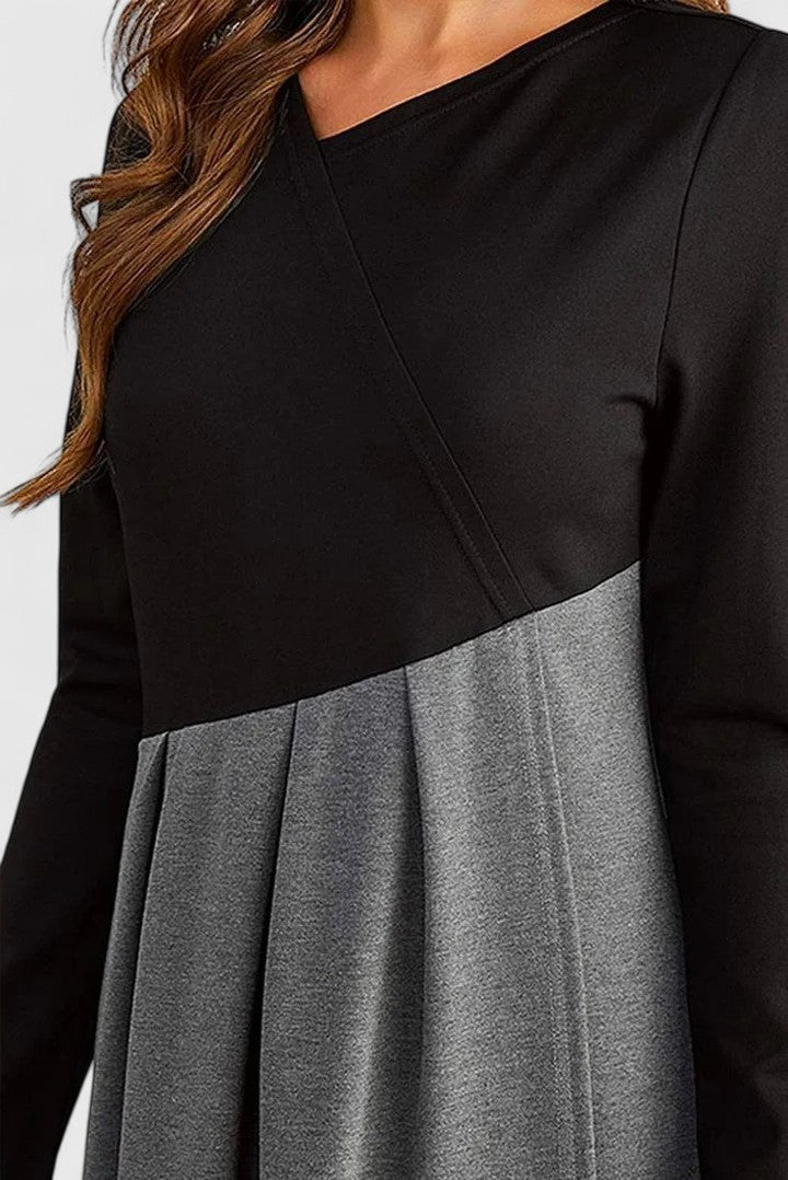 Sera | Elegant Long Sleeve Maxi Dress