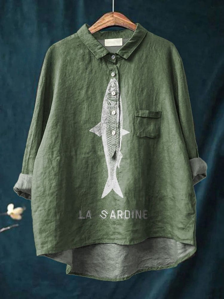 Rily | Sardine Graphic Shirt