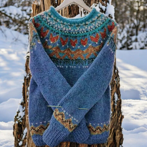 Imogen – Nordic Knit Sweater Traditional Pattern