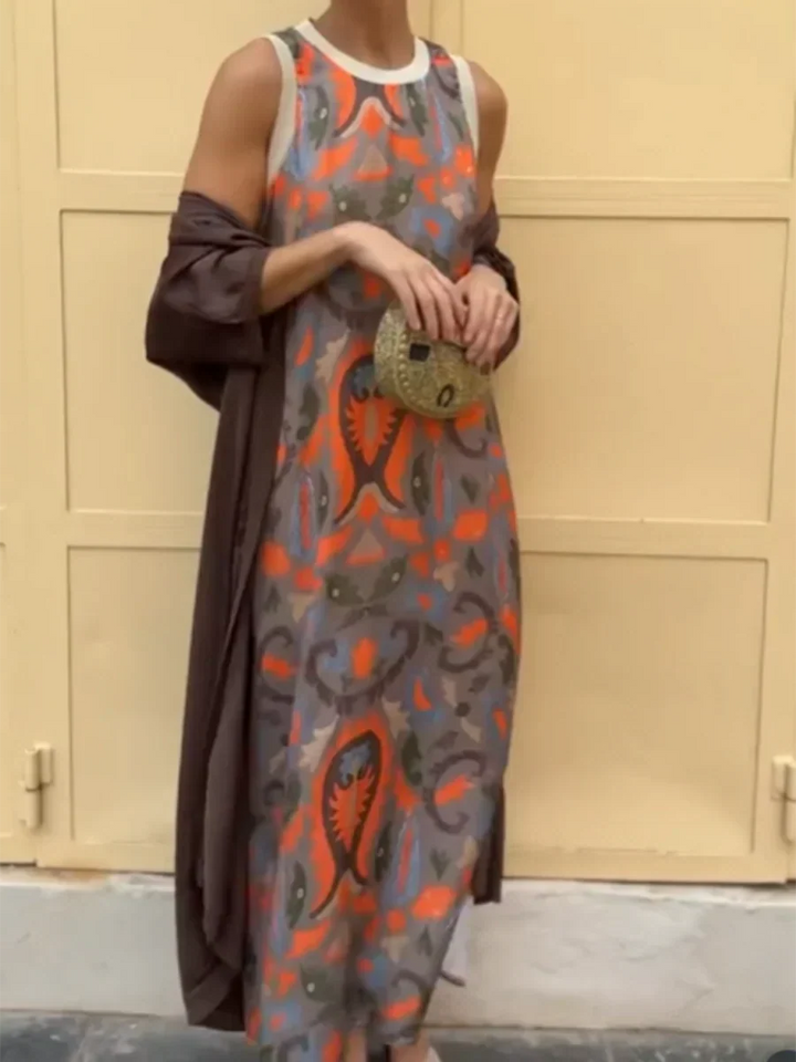 Amy - Boho Chic Two-Piece Dress