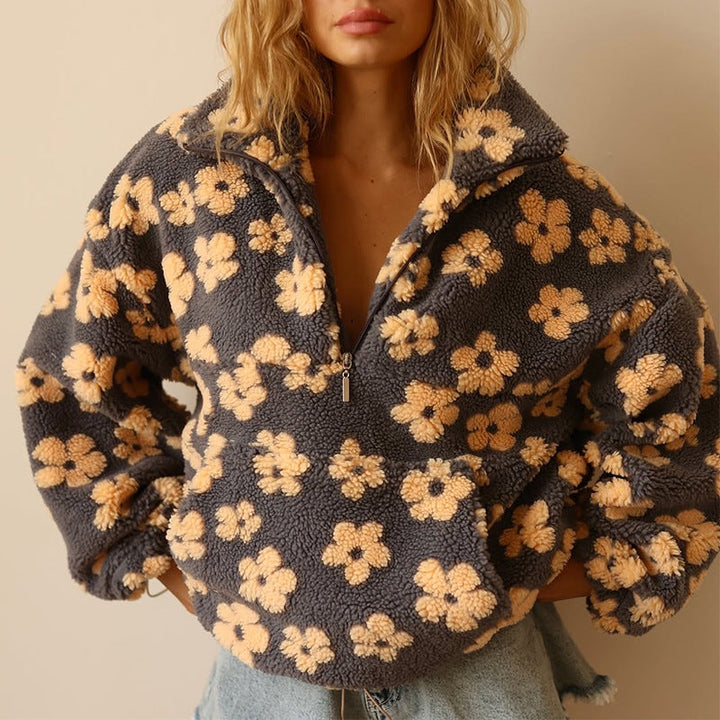 Aysha | Fleece Bloom Sweater