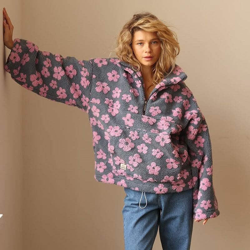 Aysha | Fleece Bloom Sweater