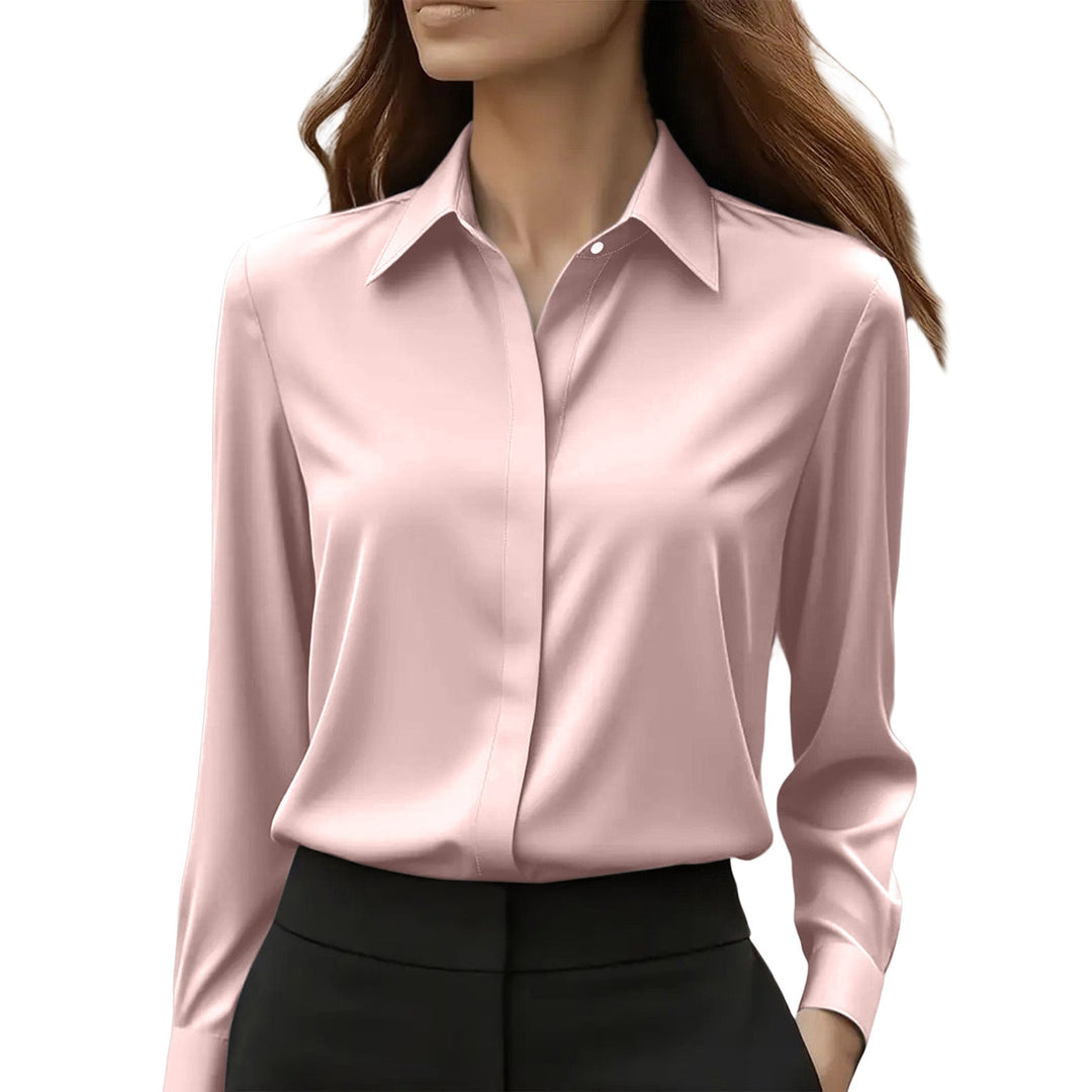June | Women's Elegant Silk Blouse Timeless