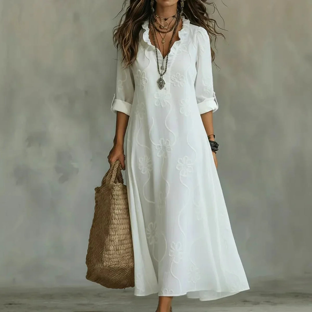 Abby - Floral Maxi Dress for Summer Days