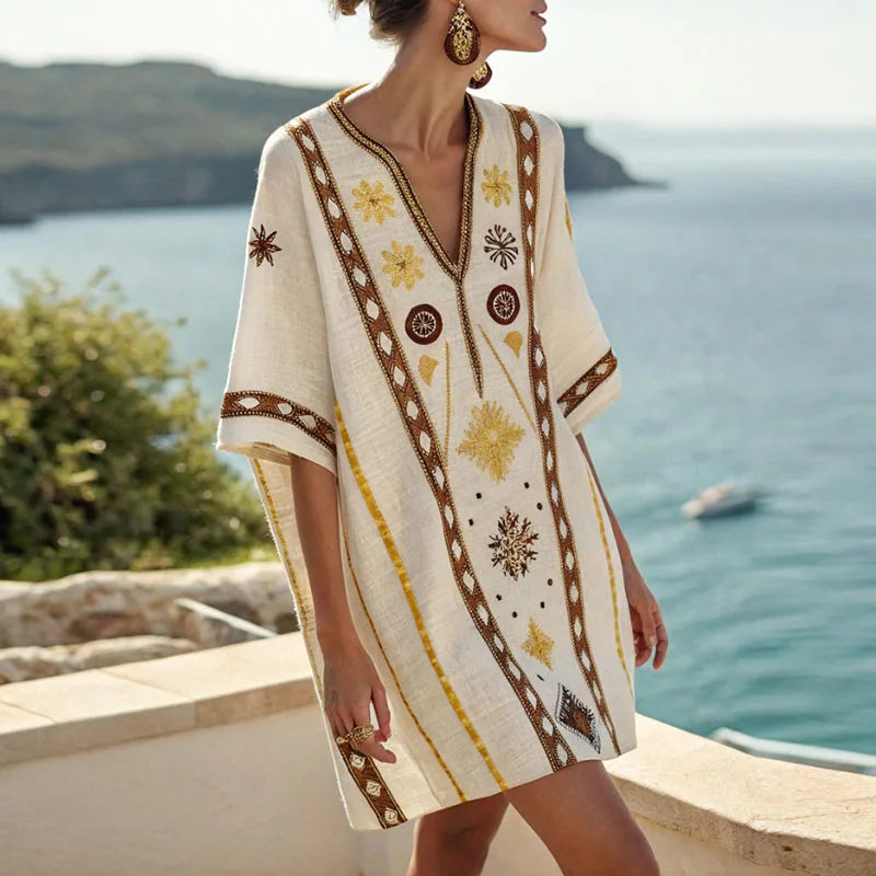 Irma - Elegant and Comfortable Beach Dress for Summer Days