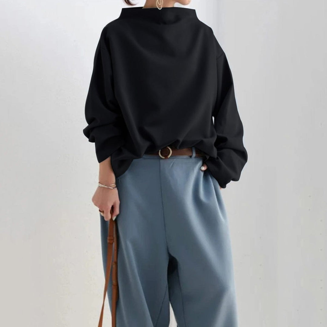 Amanda | High-Neck Casual Top