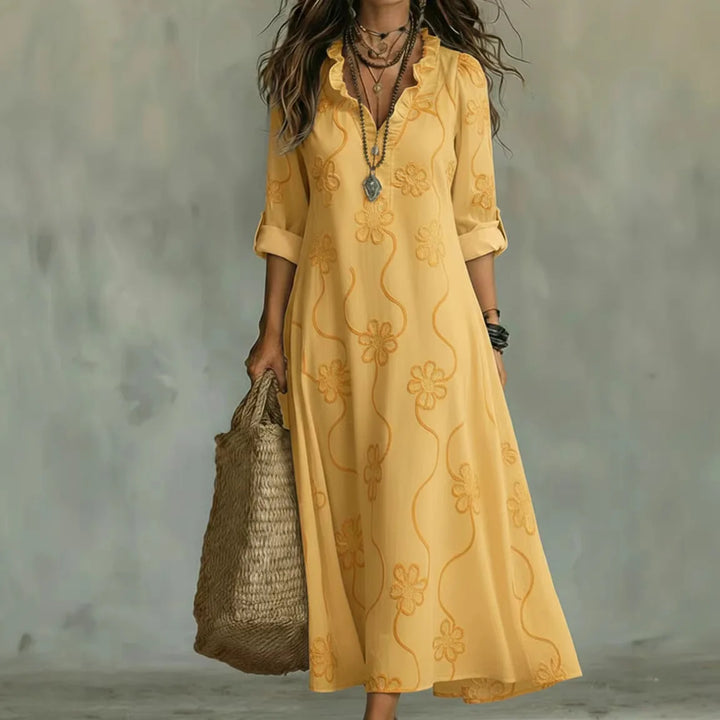Abby - Floral Maxi Dress for Summer Days