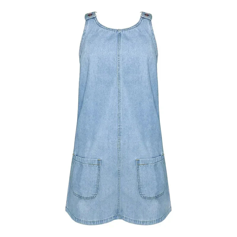 Mandy - Praktisk och lätt jeansklänning Anna & Maja