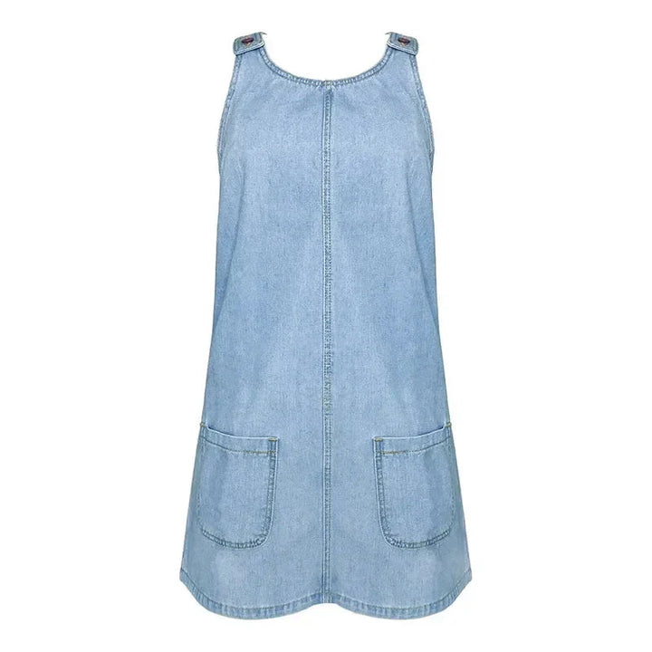 Mandy - Praktisk och lätt jeansklänning Anna & Maja