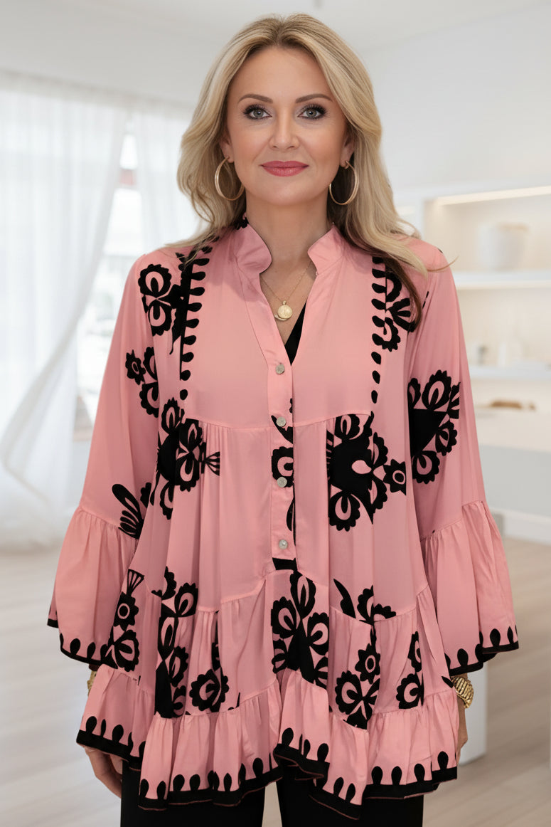 JOANNA - COASTAL BOHO TOP