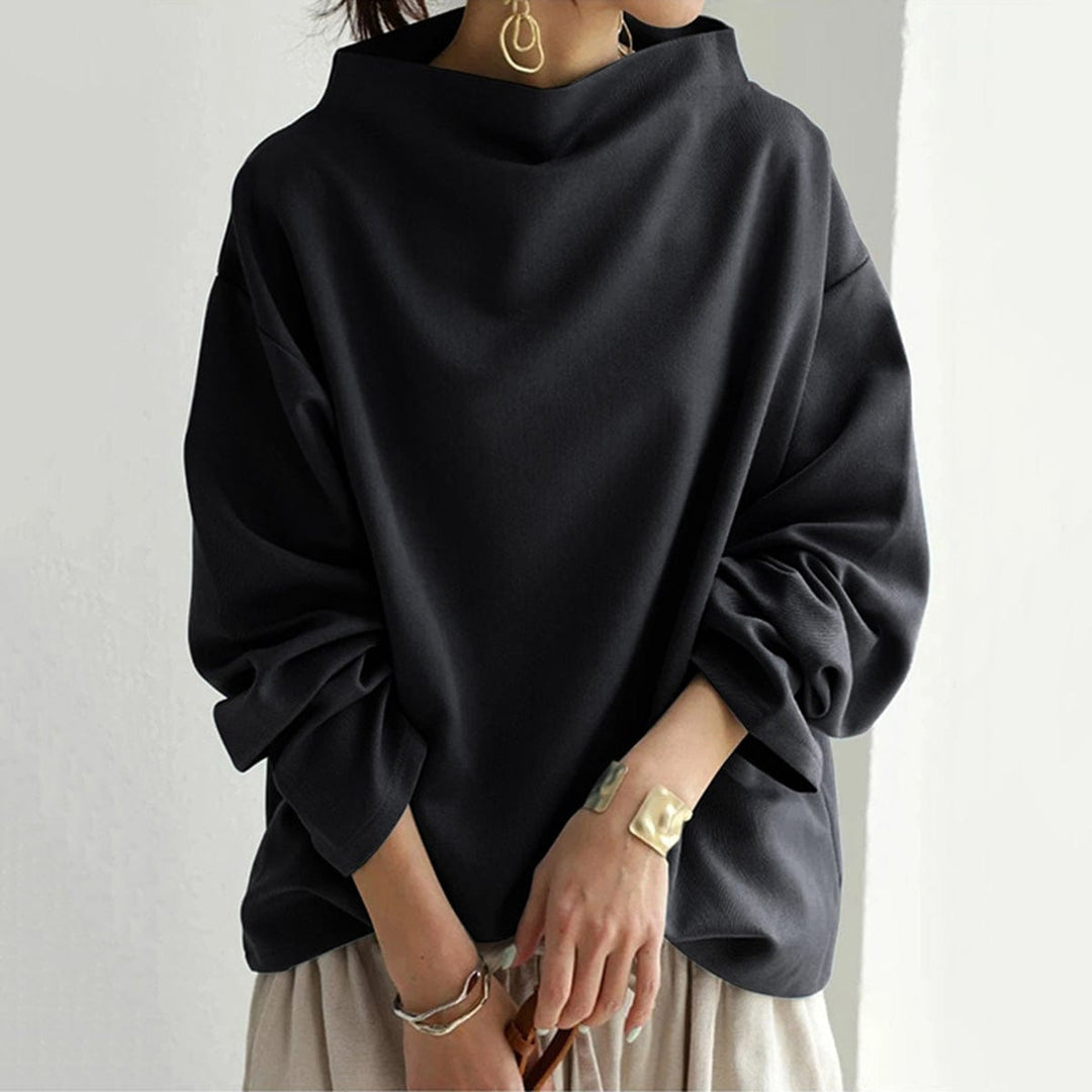 Amanda | High-Neck Casual Top