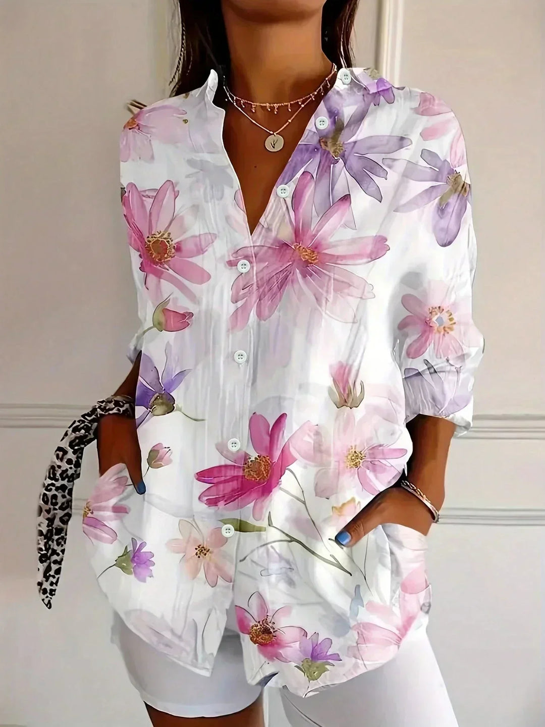 Lara™ | Stylish Classic Blouse