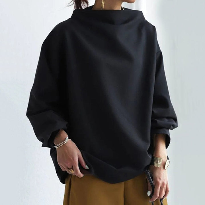 Amanda | High-Neck Casual Top