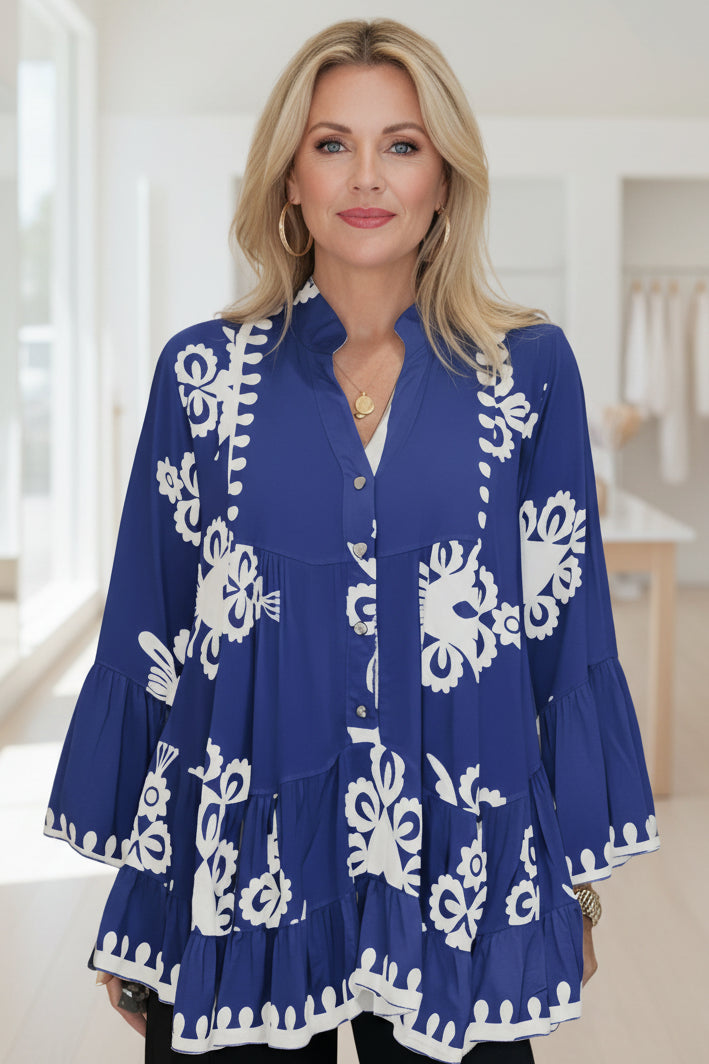 JOANNA - COASTAL BOHO TOP