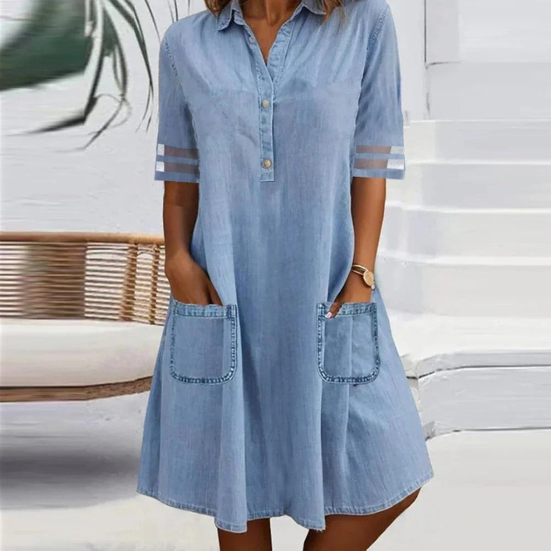 Trudy | Casual Denim Dress