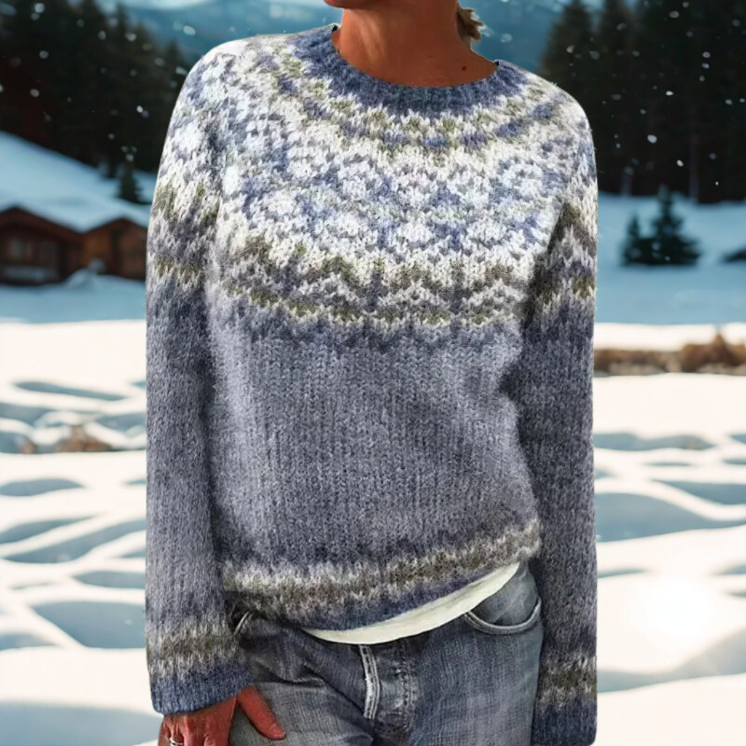 Genevieve – Nordic Knit Sweater