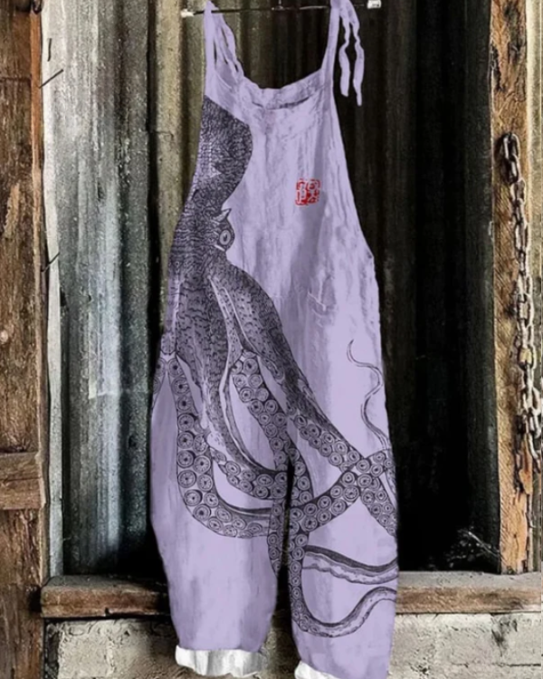 Alea™ | Lightweight artisanal overall in octopus style
