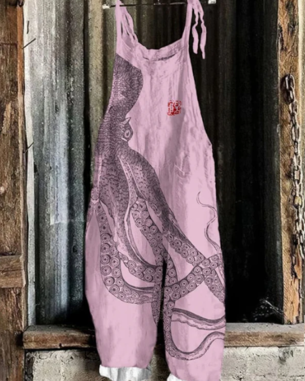 Alea™ | Lightweight artisanal overall in octopus style