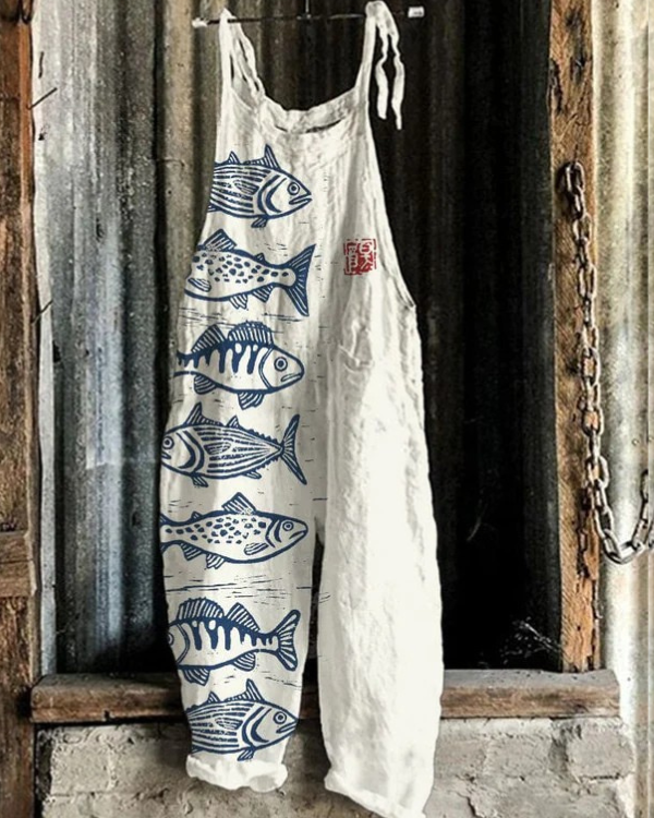 Alea™ | Lightweight artisan jumpsuit Sicily