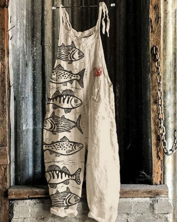 Alea™ | Lightweight artisan jumpsuit Sicily