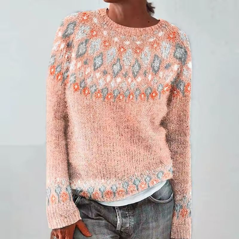 Olivia – Classic Woven Knit Sweater