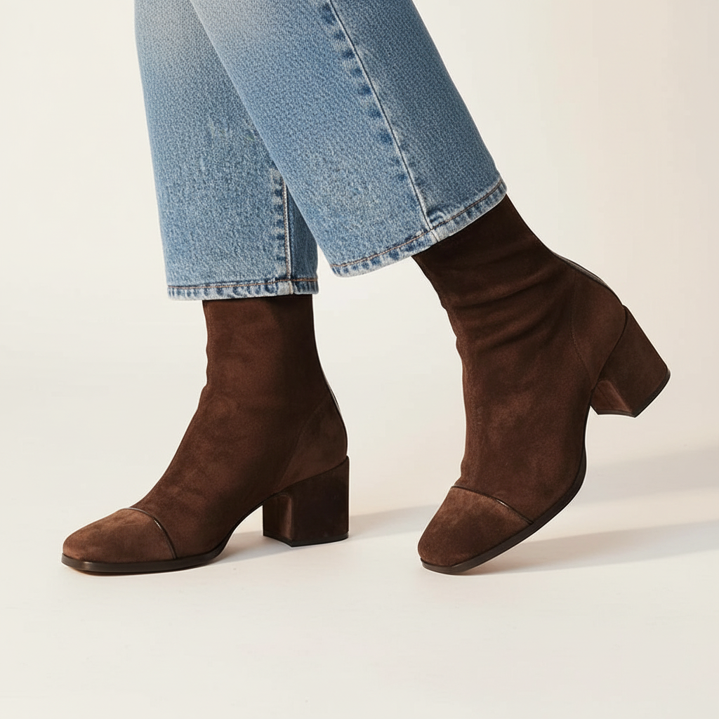 Alicia™ | Elegant Suede Ankle Boots