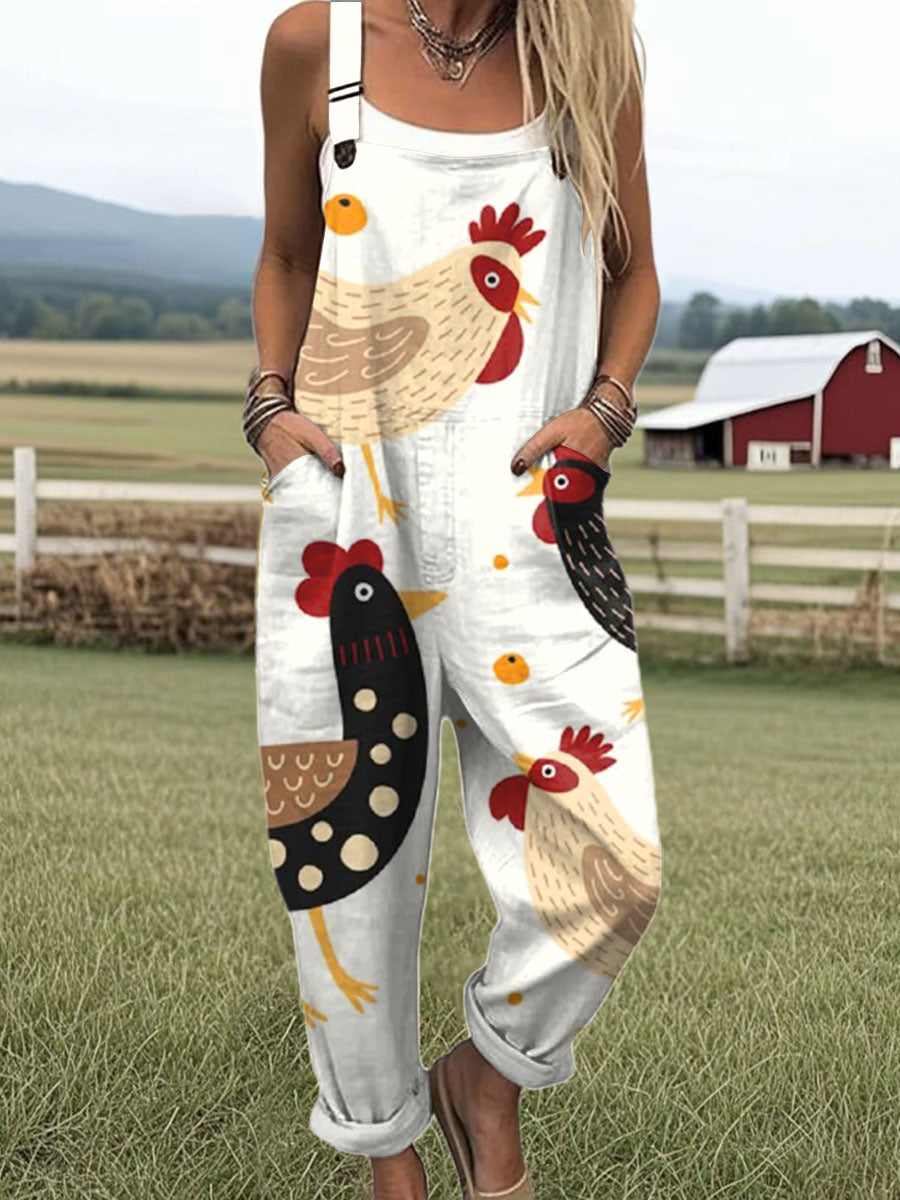 Alea™ | Playful Hen Jumpsuit