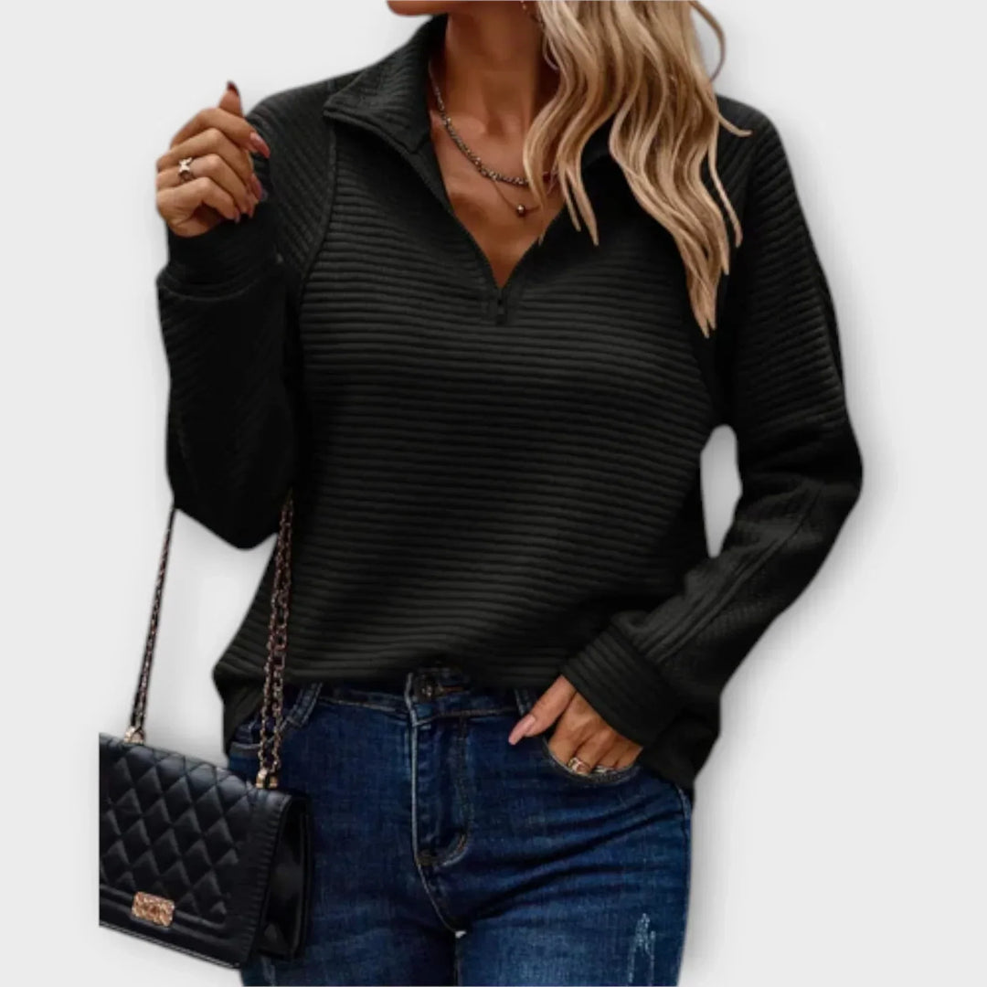 CAROLINE | Half-Zip Pullover